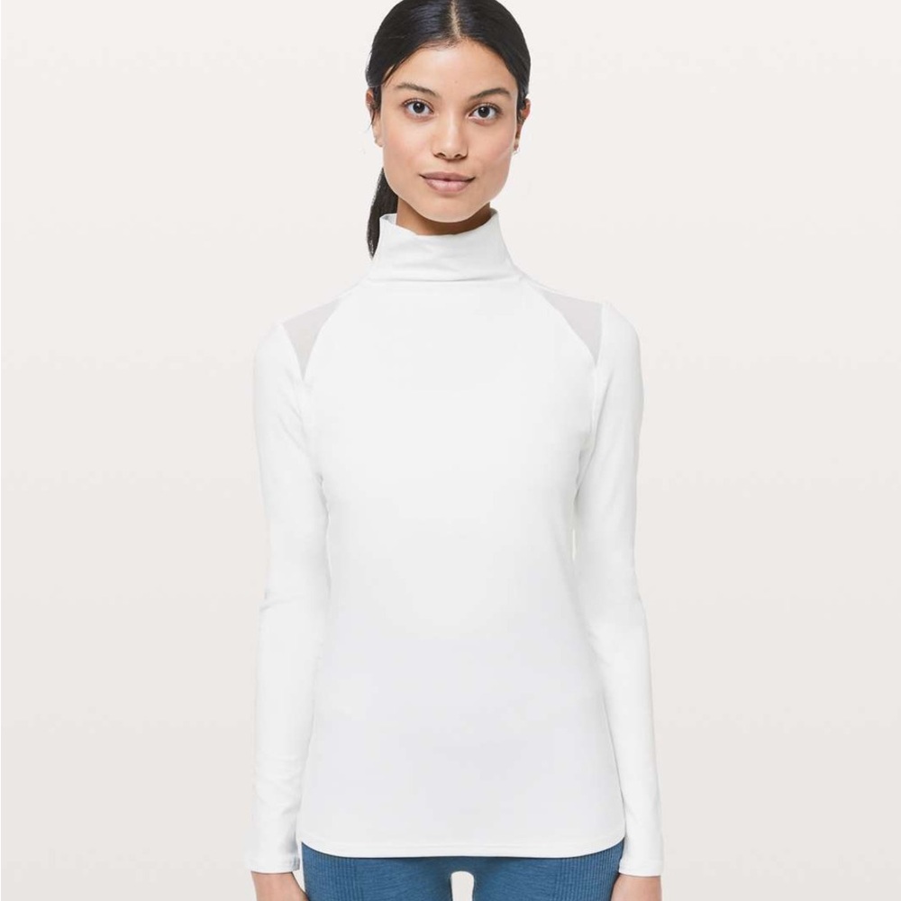 Lululemon Ethereal Mock Neck Sz 8